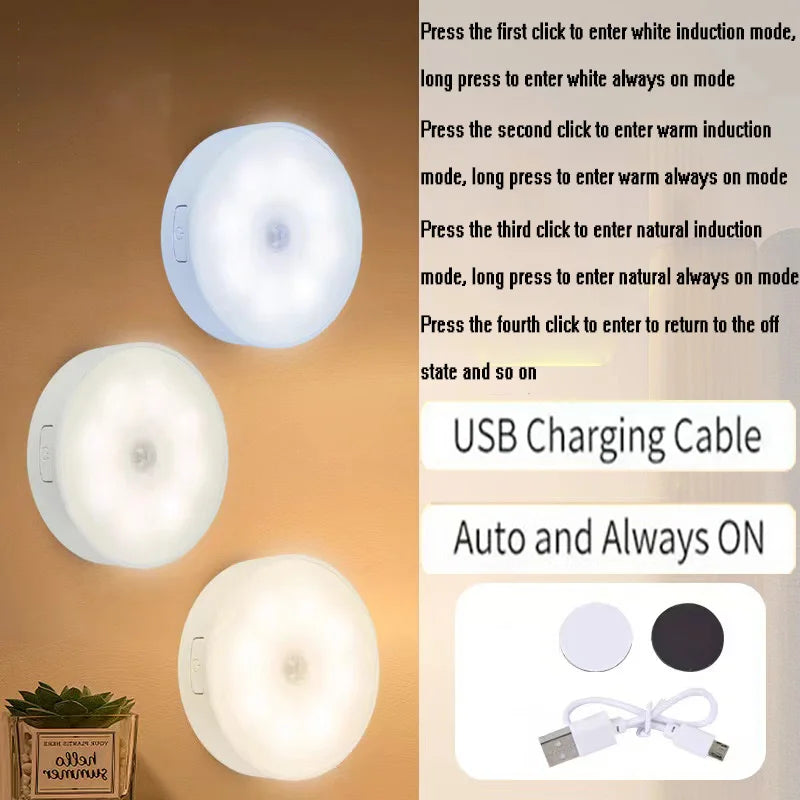 Luces LED con Sensor de Movimiento para Estante
