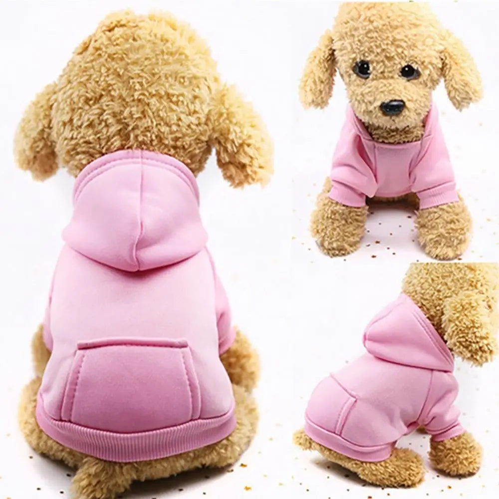 Buzo con Capucha para Perro - Abrigo de Algodón para Mascotas