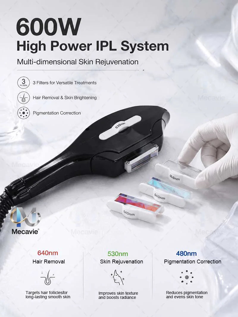 Máquina láser 4 en 1 Emsnova para depilación con tecnología IPL y RF