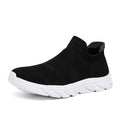 Zapatos informales transpirables para hombre, zapatos vulcanizados sin cordones, zapatillas informales ligeras para hombre, zapatos planos antideslizantes suaves, mocasines para exteriores
