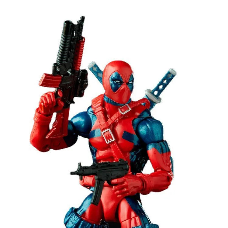 Hasbro Deadpool 80 aniversario limitado Spider Man Venom Kraven 2099 Peter Parker leyenda figura de acción colección de modelos de Anime
