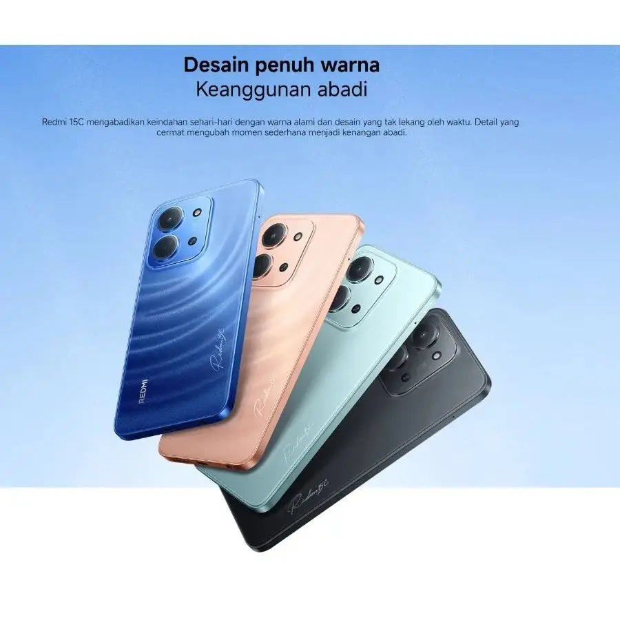 Redmi 15C 5G 8+256GB | Pantalla 6.88" | Batería 6000mAh