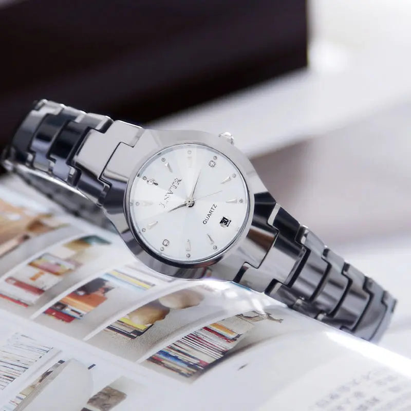 Reloj de Pareja YIKAZE Acero Inoxidable Resistente Agua