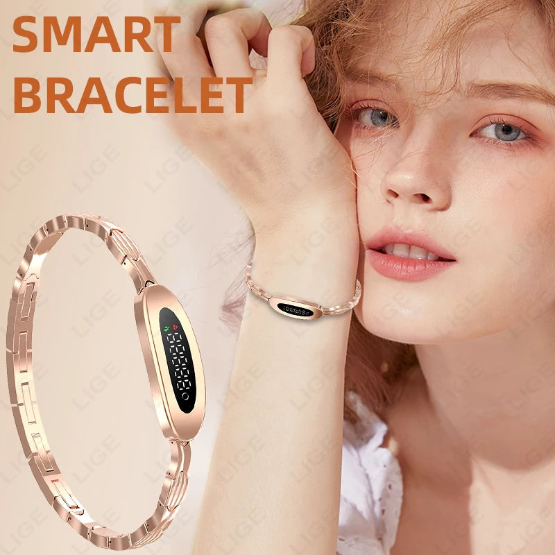 Reloj Inteligente Deportivo de Lujo para Mujer