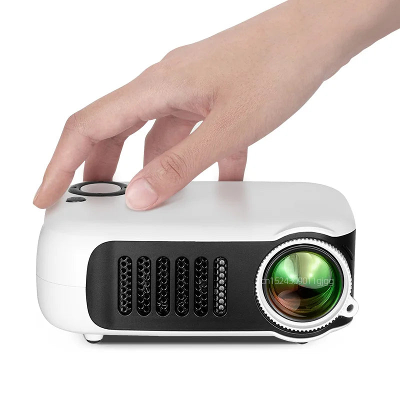 Mini proyector AUN A2000 LED, compatible con 1080P Full HD y 4K