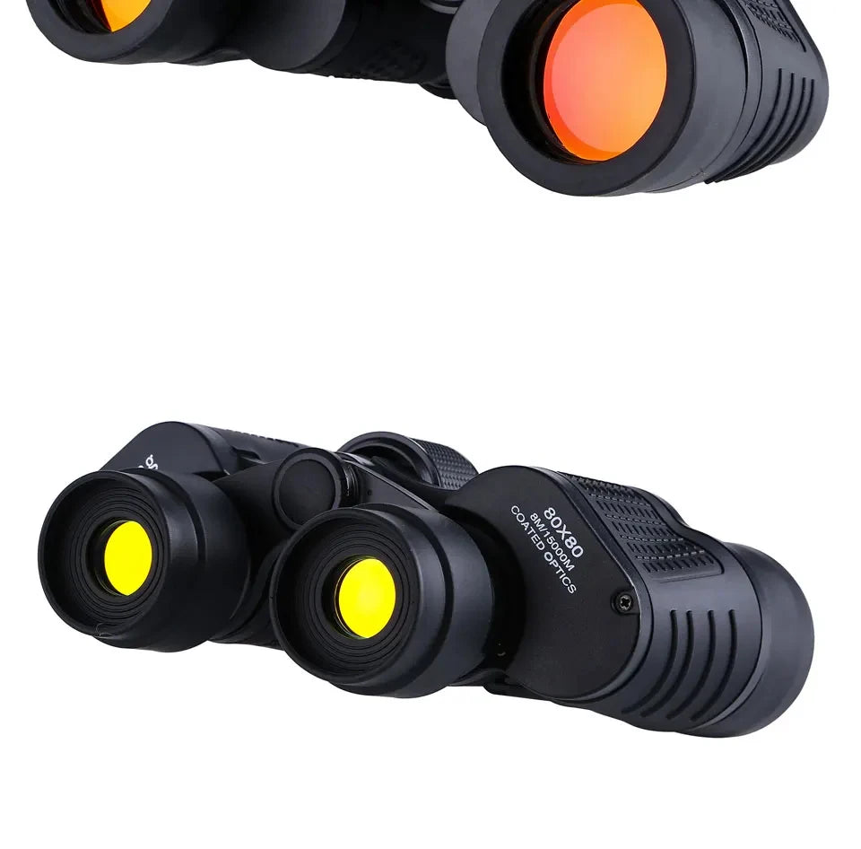 Binoculares APEXEL 80x80 HD con Visión Nocturna para Caza y Aire Libre