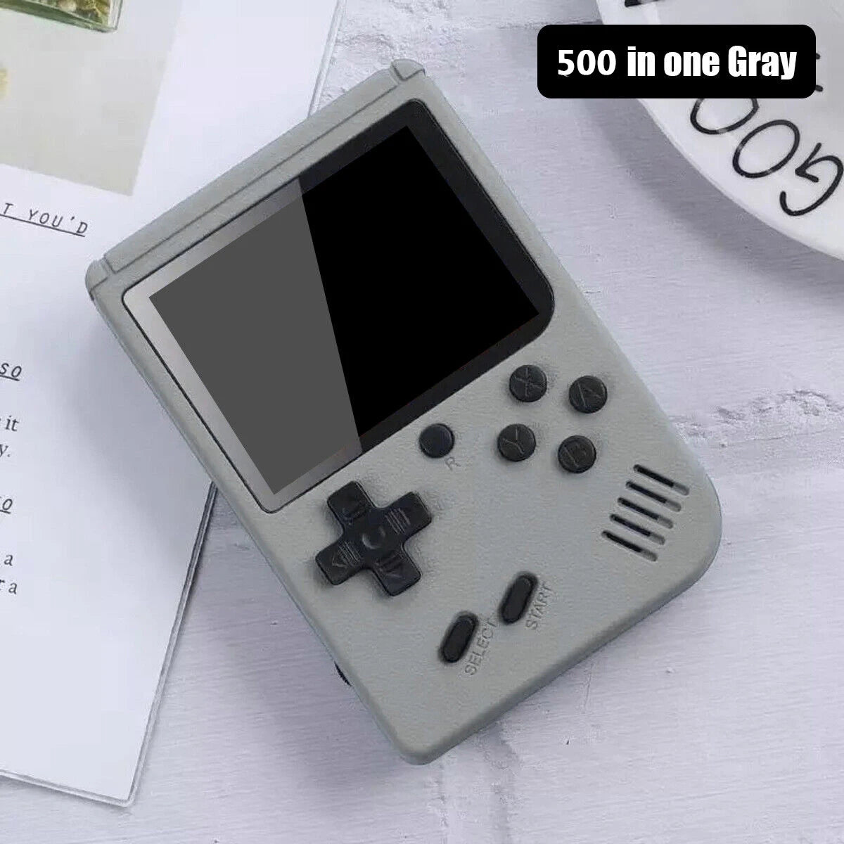 Consola de Juegos Portátil con 500+ Juegos, Emulador Retro, Conecta a TV