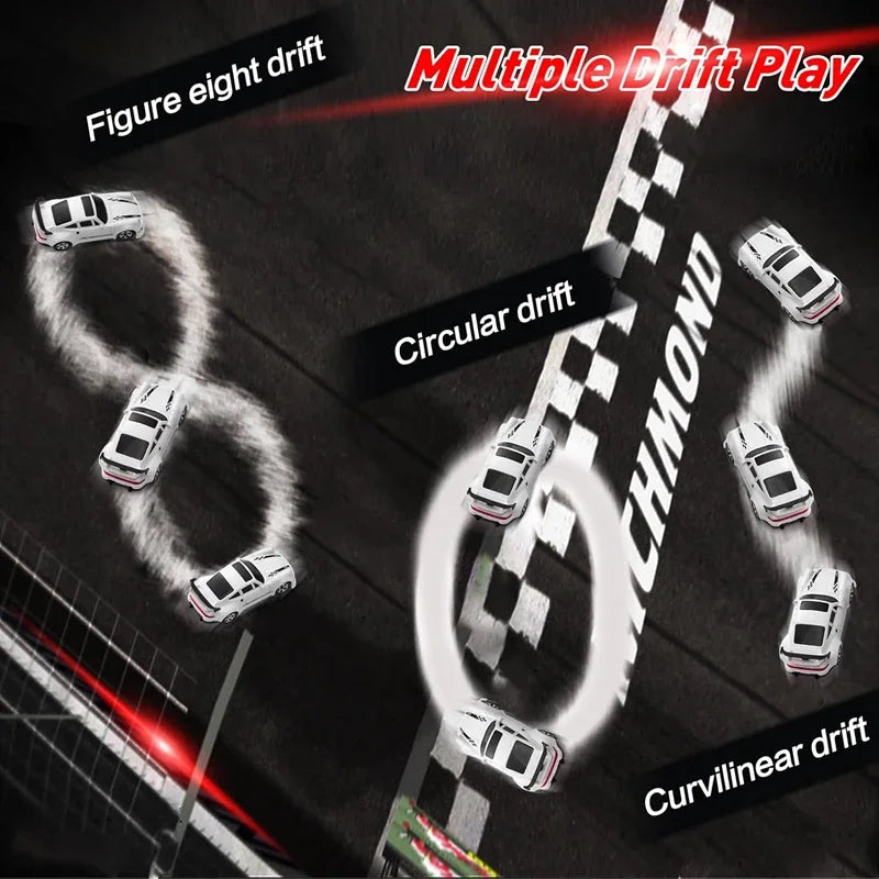 Auto RC de Deriva 4WD Mini Alta Velocidad con Giroscopio
