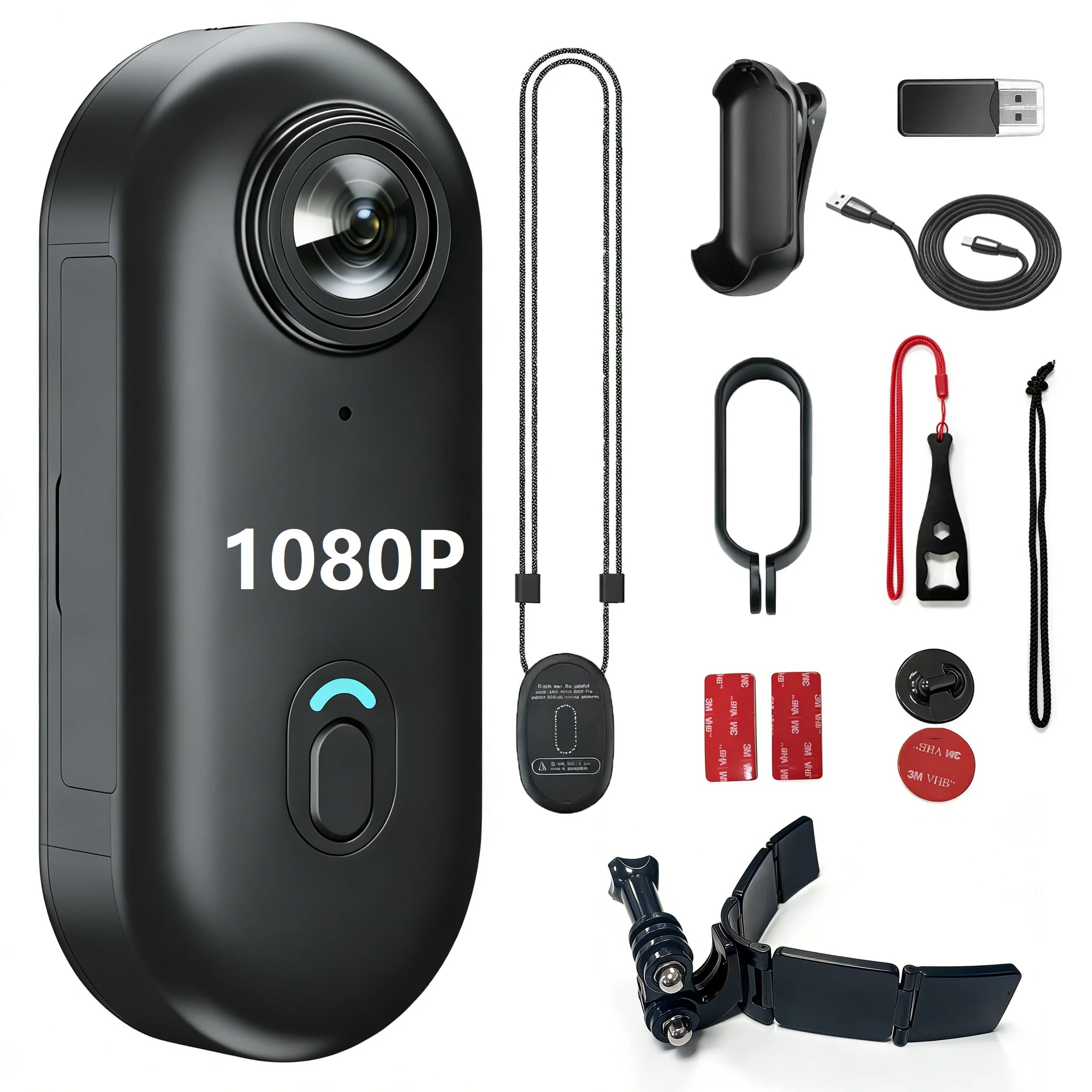 Cámara de acción 4K WiFi POV mini deportiva para motocicleta y ciclismo