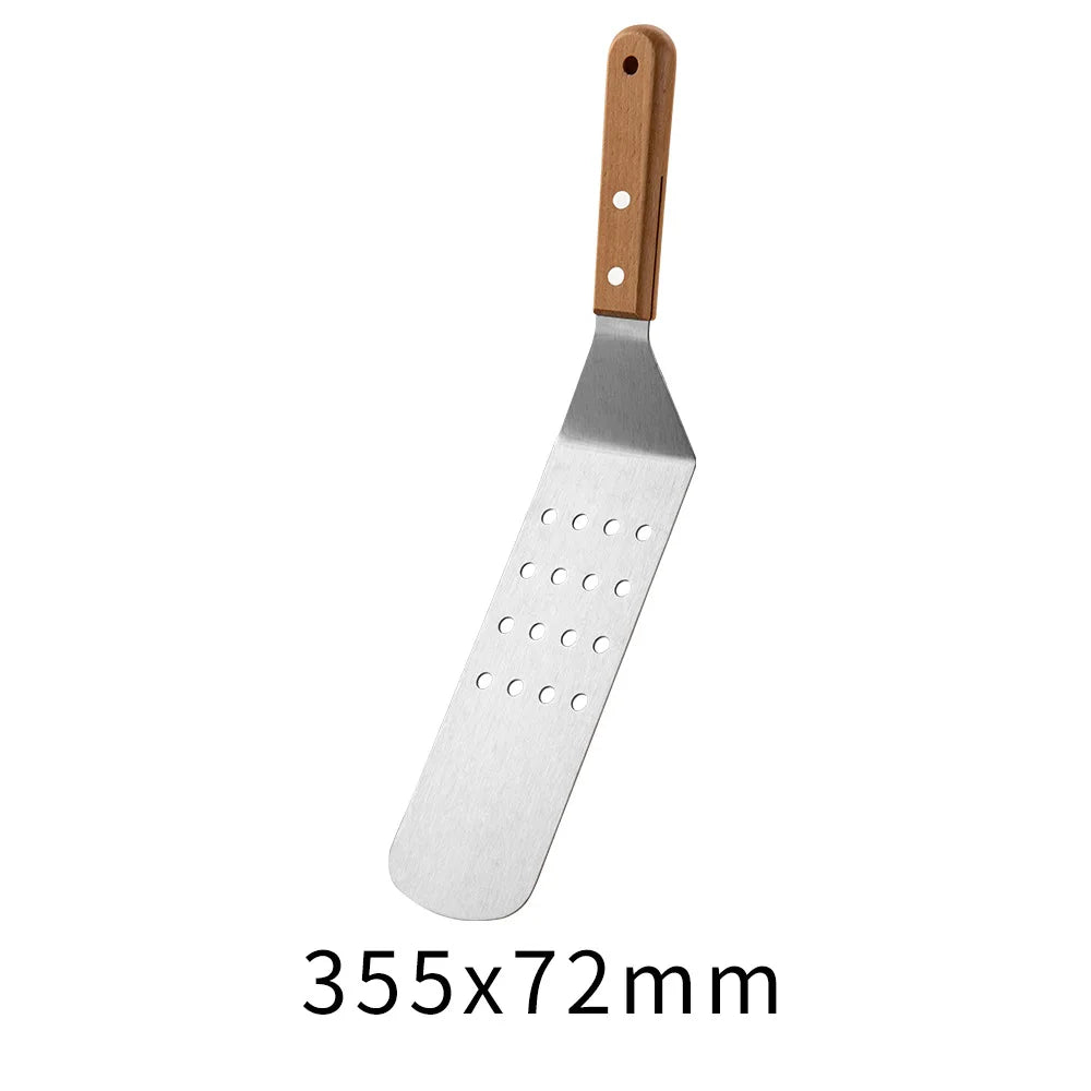 Espátula de Acero Inoxidable para Parrilla y Plancha