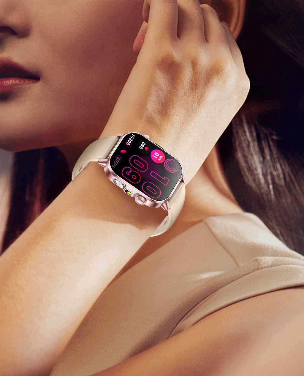 Reloj Inteligente con Diagnóstico ECG, Oxígeno en Sangre y Pantalla AMOLED
