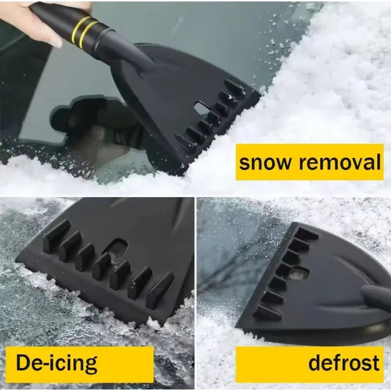Pala de nieve para coche, raspador de nieve, raspador de descongelación para raspador de nieve para invierno, raspador de nieve de vidrio, herramienta de limpieza de nieve, 1 ud.