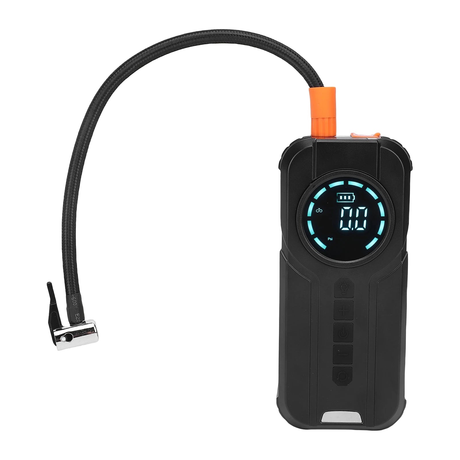 Compresor de Aire Portátil con Arranque de Emergencia y Banco de Energía 10000mAh