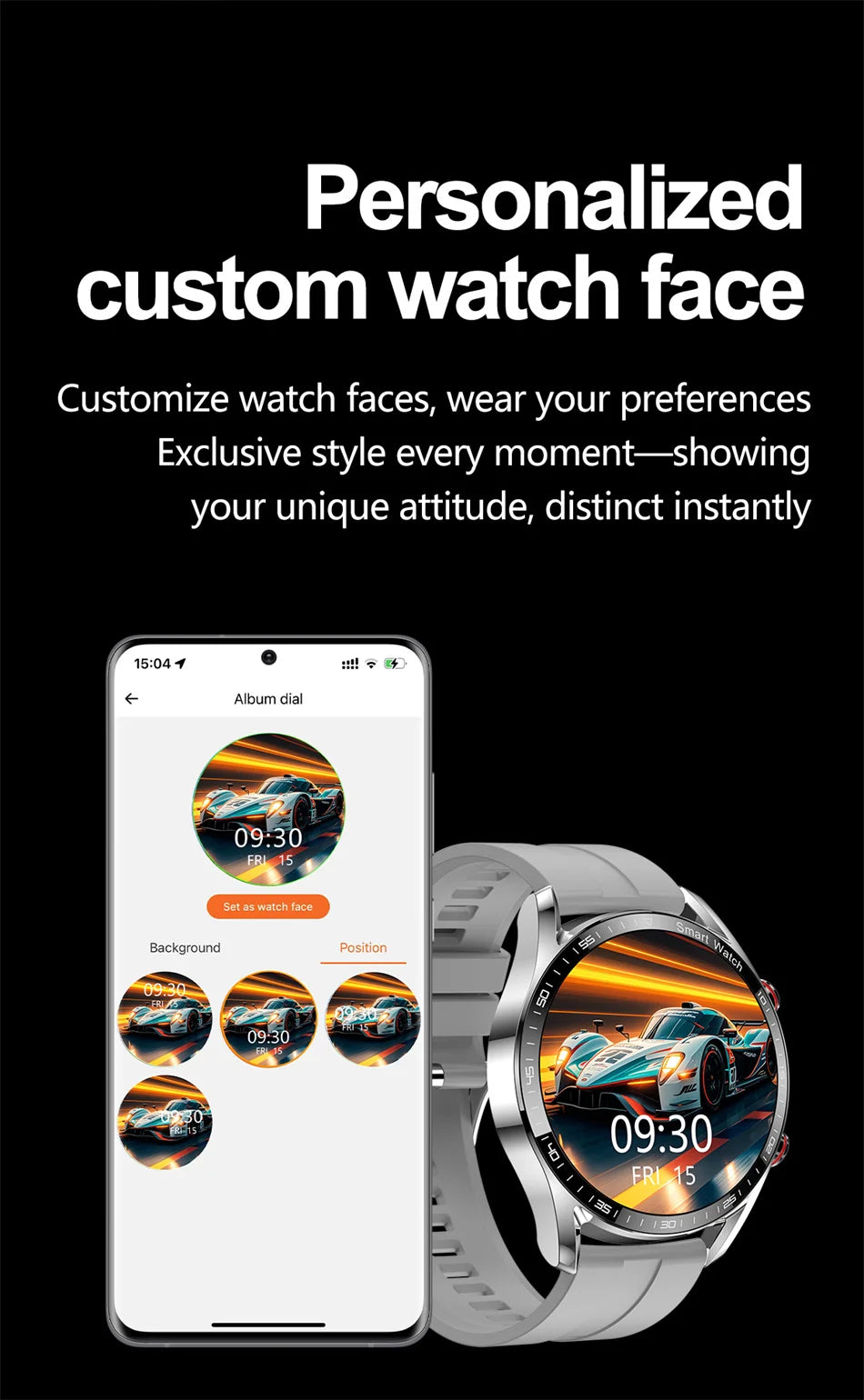 ECG + PPG Bluetooth llamada reloj inteligente hombres láser salud presión arterial Fitnes relojes deportivos hombre deportes impermeable Smartwatch + caja