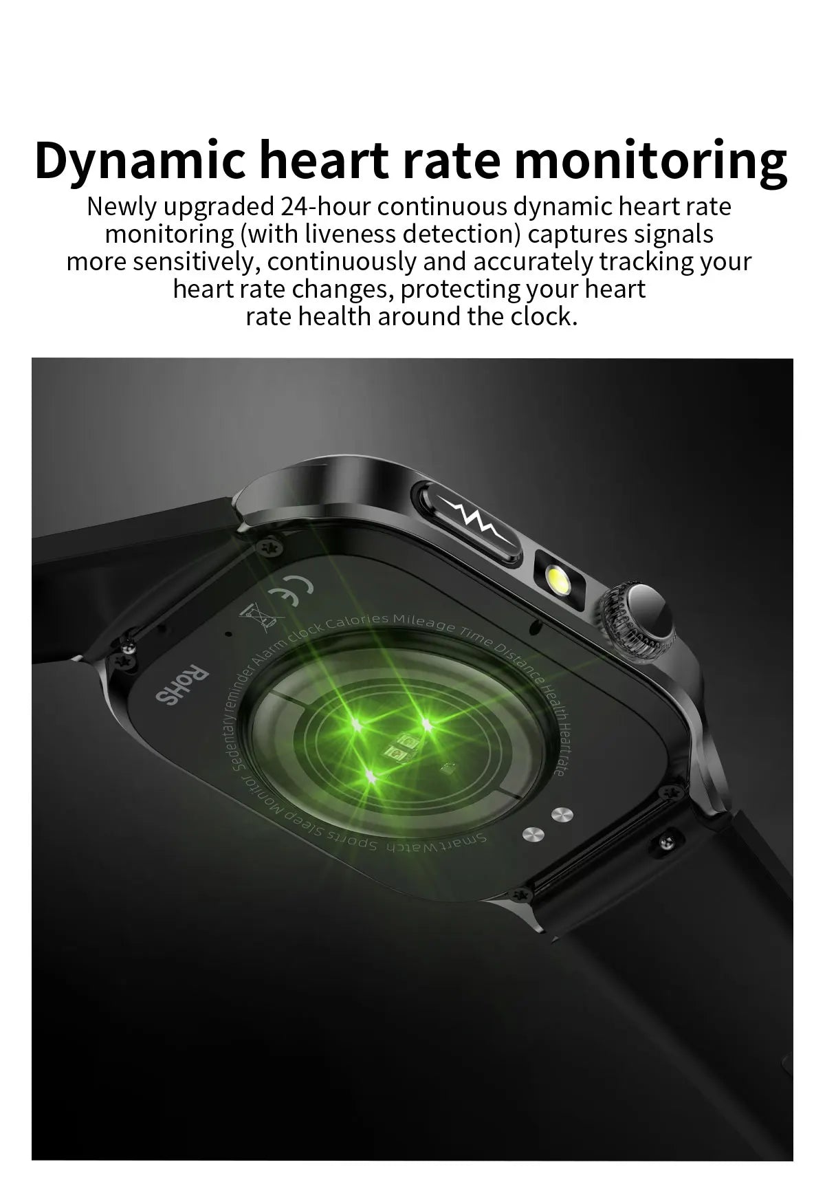 Reloj Inteligente ECG Mujer Bluetooth Voz AI