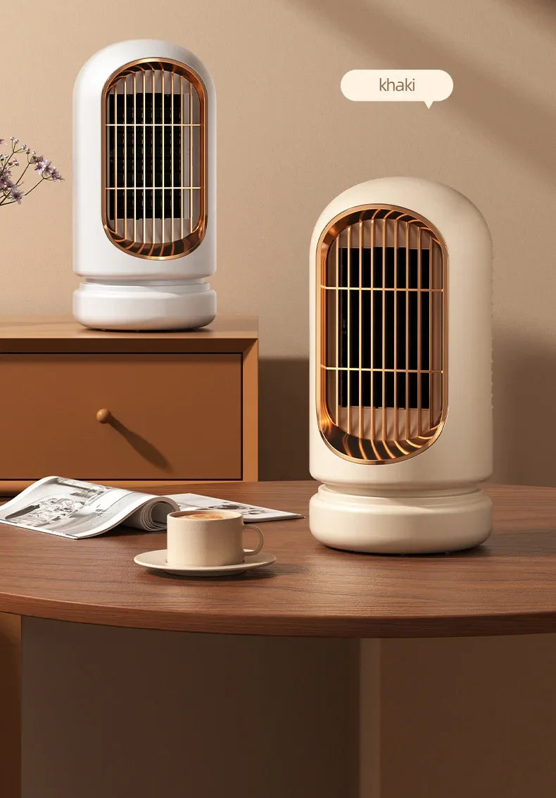 Calentador doméstico pequeño, temperatura constante duradera, añadir rápidamente seguridad y ahorro de energía, protección de apagado, calentador eléctrico