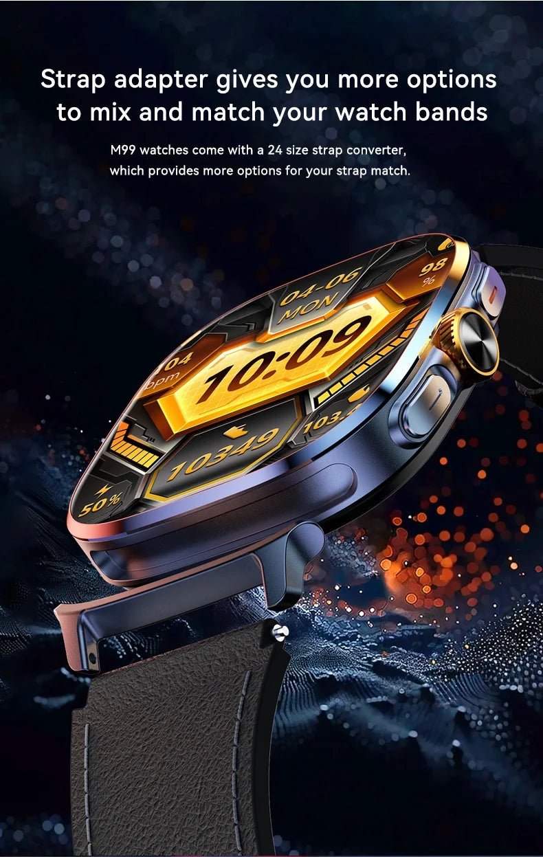 Reloj Inteligente M99 4G/5G AMOLED Cámara