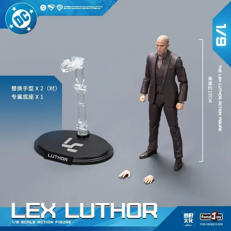 EN STOCK 2025 Fondjoy Battle figura de acción de Superman dañada David Corenswet 1/9 nueva figura de Superman junta de Pvc móvil