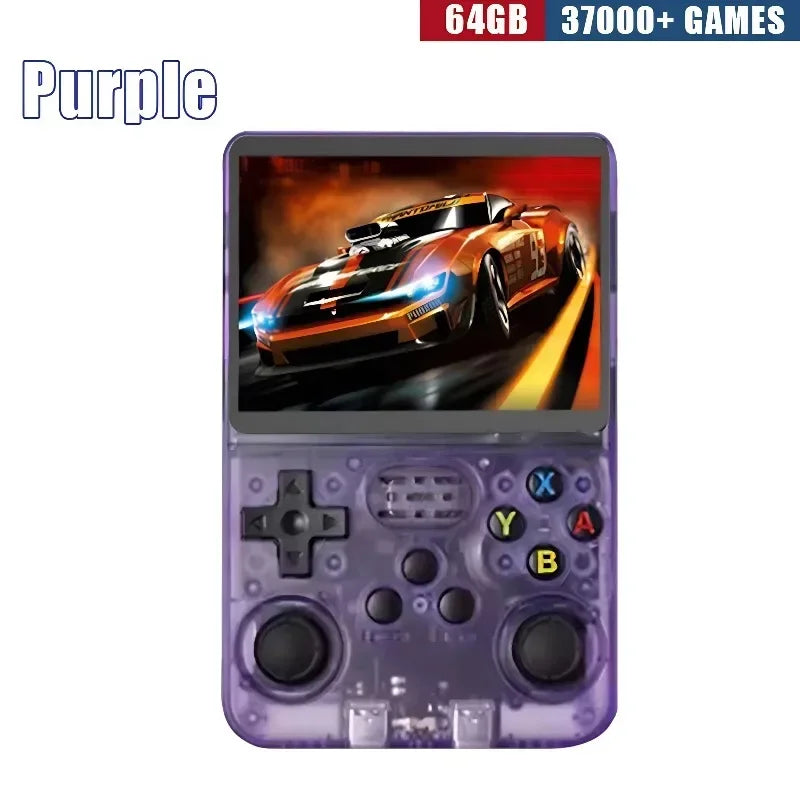 Consola de Juegos Portátil Retro R36S Pro, Pantalla IPS de 3.5 Pulgadas, 64GB a 256GB