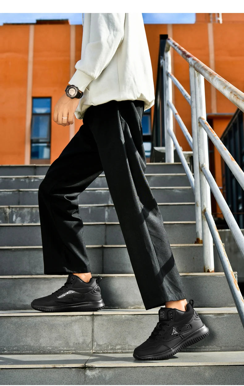 Zapatos de Chef para las cuatro estaciones, suela suave, antideslizantes, impermeables, a prueba de aceite, zapatos de trabajo de cocina, zapatillas ligeras informales de moda de talla grande para hombre