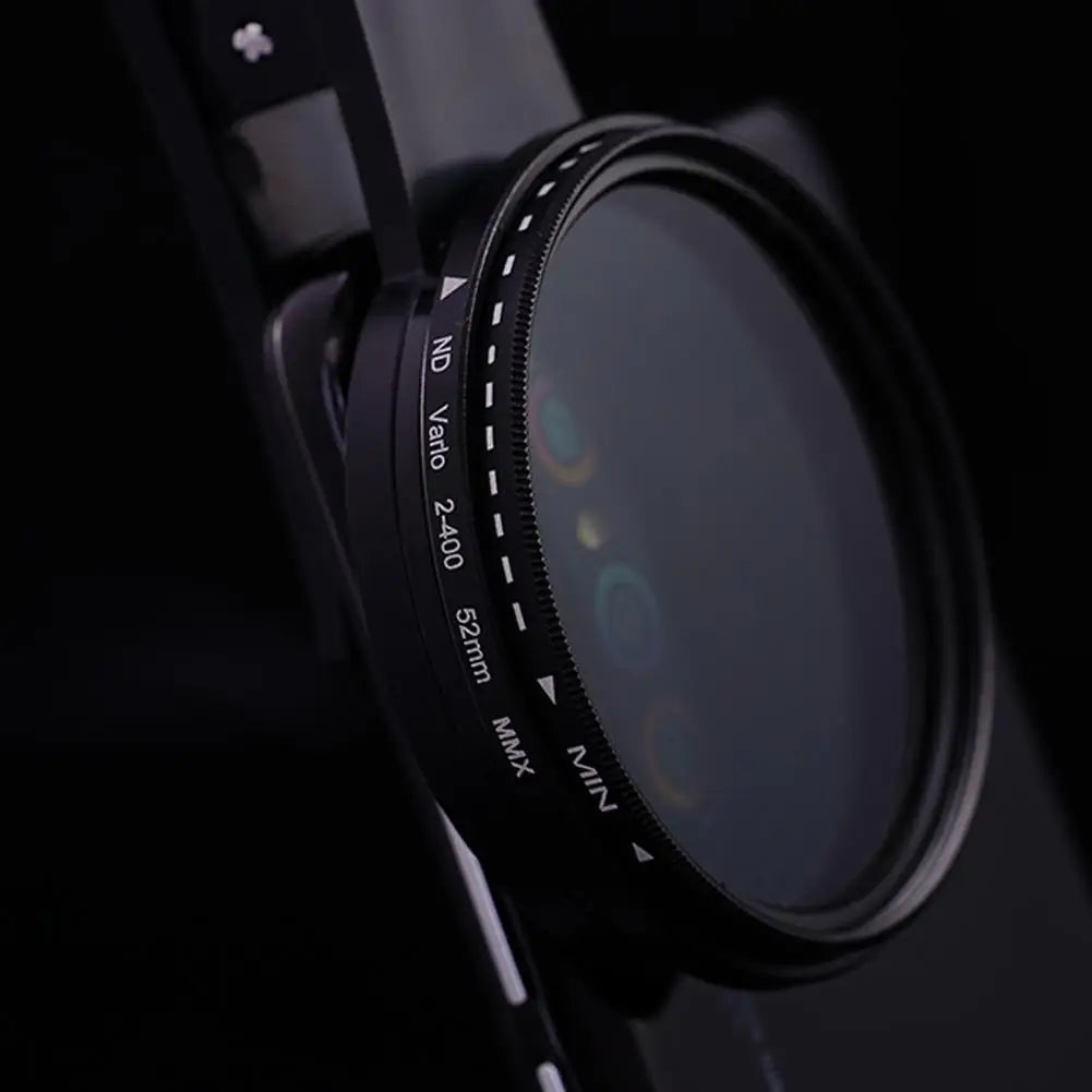 Filtro CPL y ND Ajustable para Teléfono Clip Universal 37/52mm
