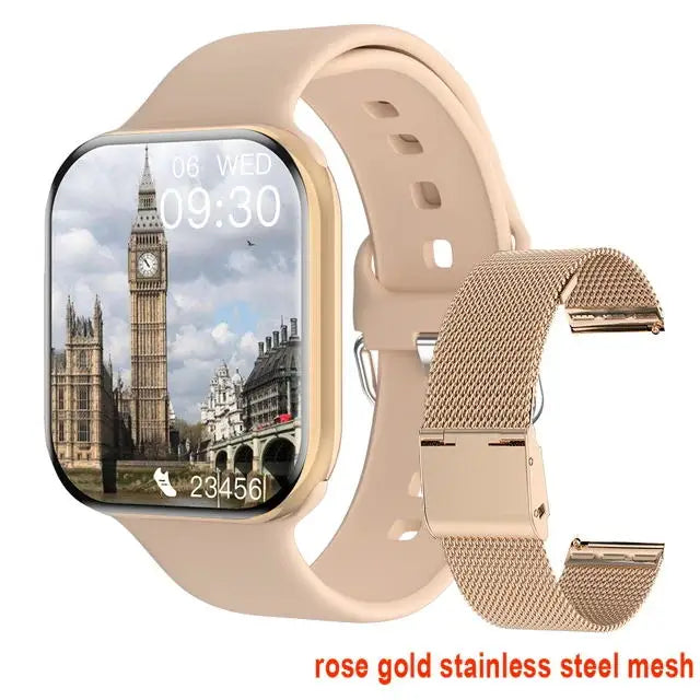Reloj Inteligente Serie 10 con GPS, Música, NFC y Monitor de Salud