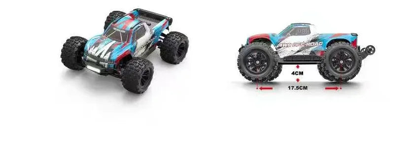 Nuevo Coche RC Mjx, Producto Nuevo, Escala 1:16, Sin Escobillas, Todoterreno, de Alta Velocidad, con Control Remoto, 16212 16213 4WD
