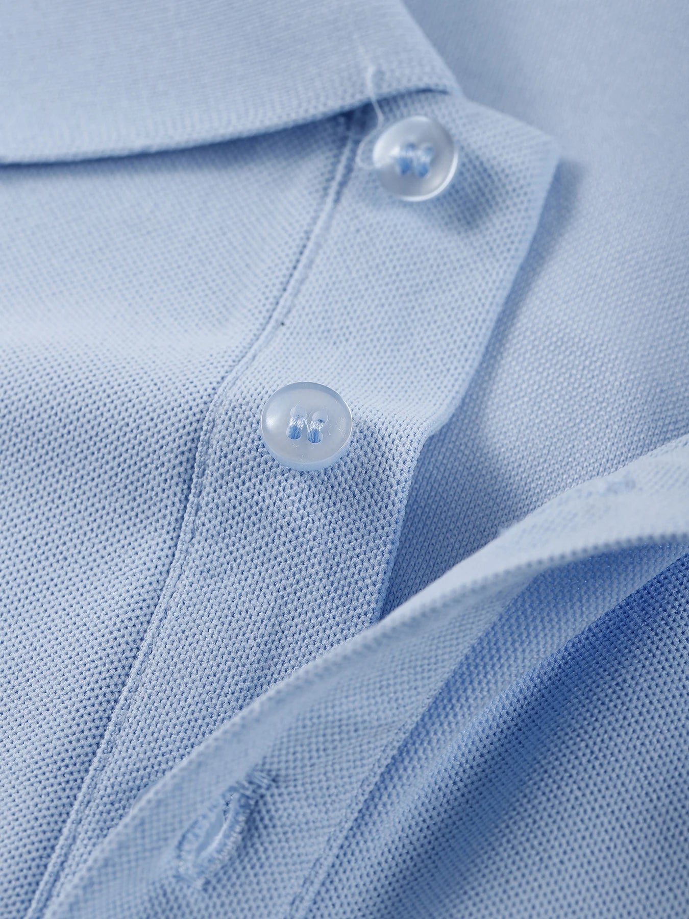 Polo de Manga Larga Ajustado para Mujer, Cuello con Solapa