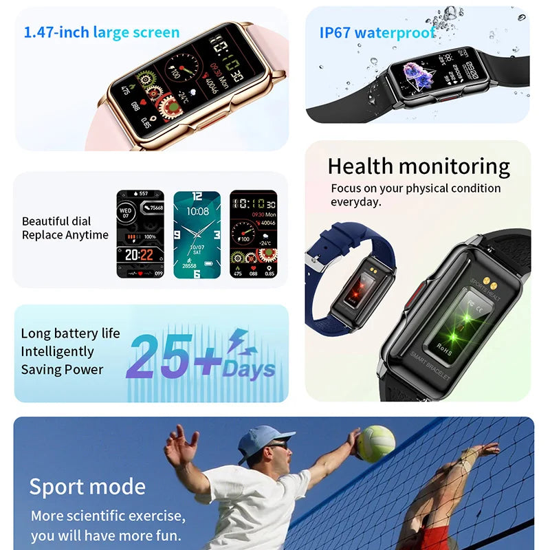 Pulsera Inteligente Ritmo Cardíaco Oxígeno