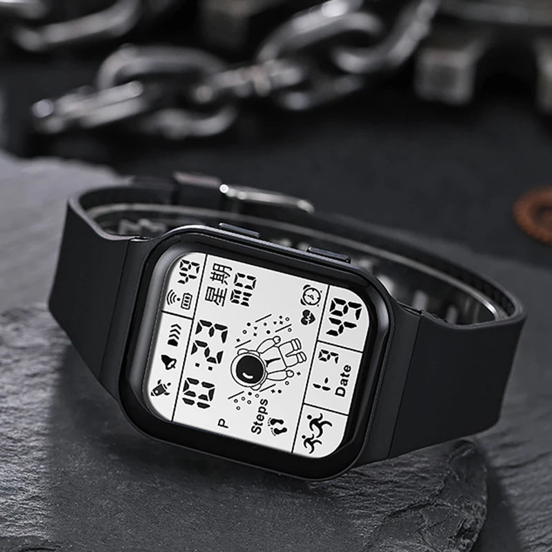 Reloj Digital Deportivo Multifunción Unisex