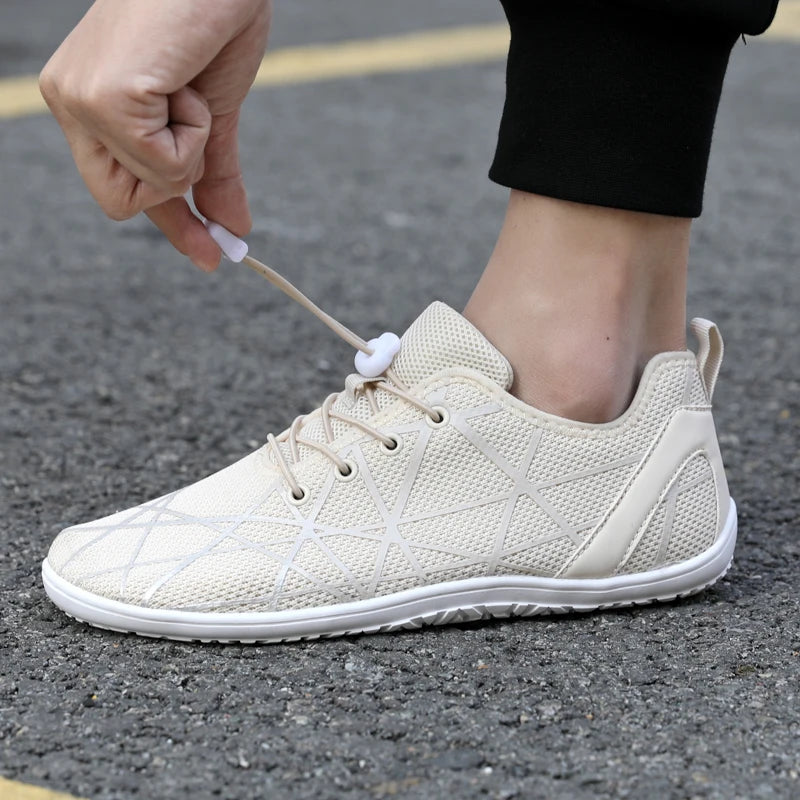 Zapatos informales transpirables para hombre, zapatos de agua ligeros antideslizantes Unisex, zapatos vulcanizados flexibles para mujer, zapatos de senderismo al aire libre 2025