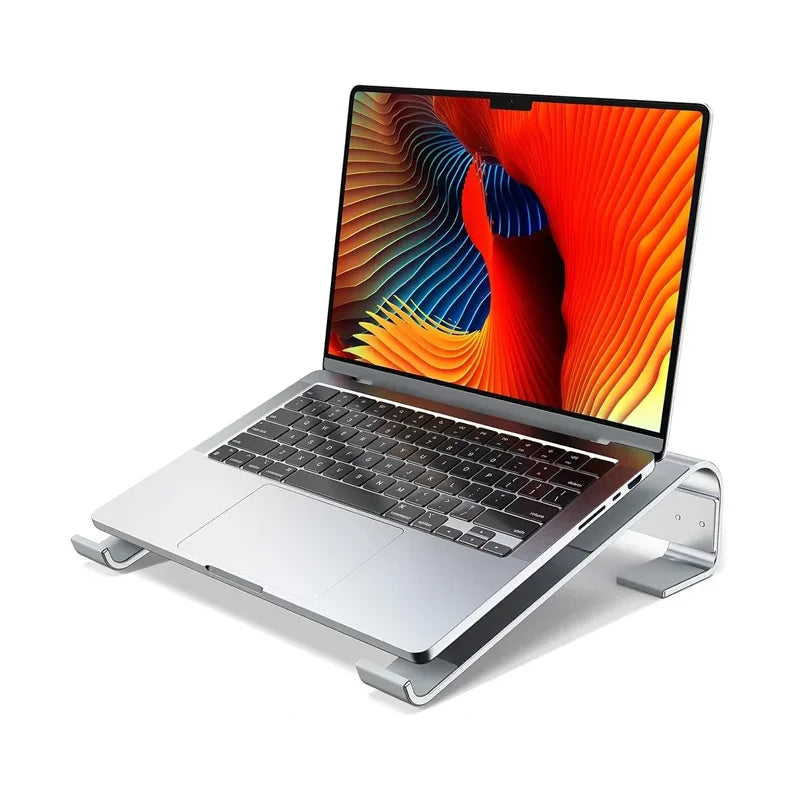 Soporte de Aluminio para Laptop, Base Elevadora para Macbook Pro Air, Dell, HP, Lenovo, Soporte para Computadora Portátil, Accesorios