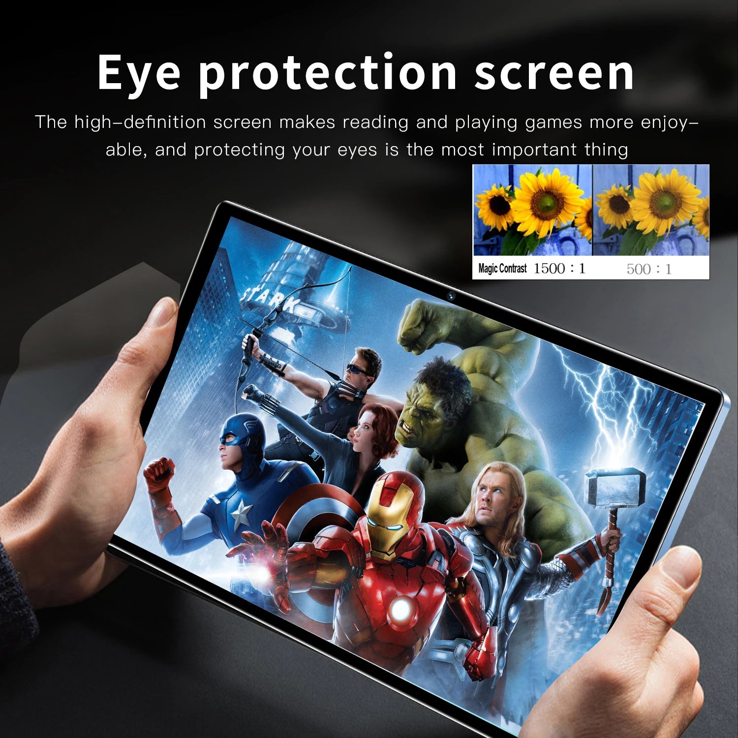 Tablet Android BDF 10.1 pulgadas Octa Core 4GB RAM 64GB 3G Bluetooth WiFi