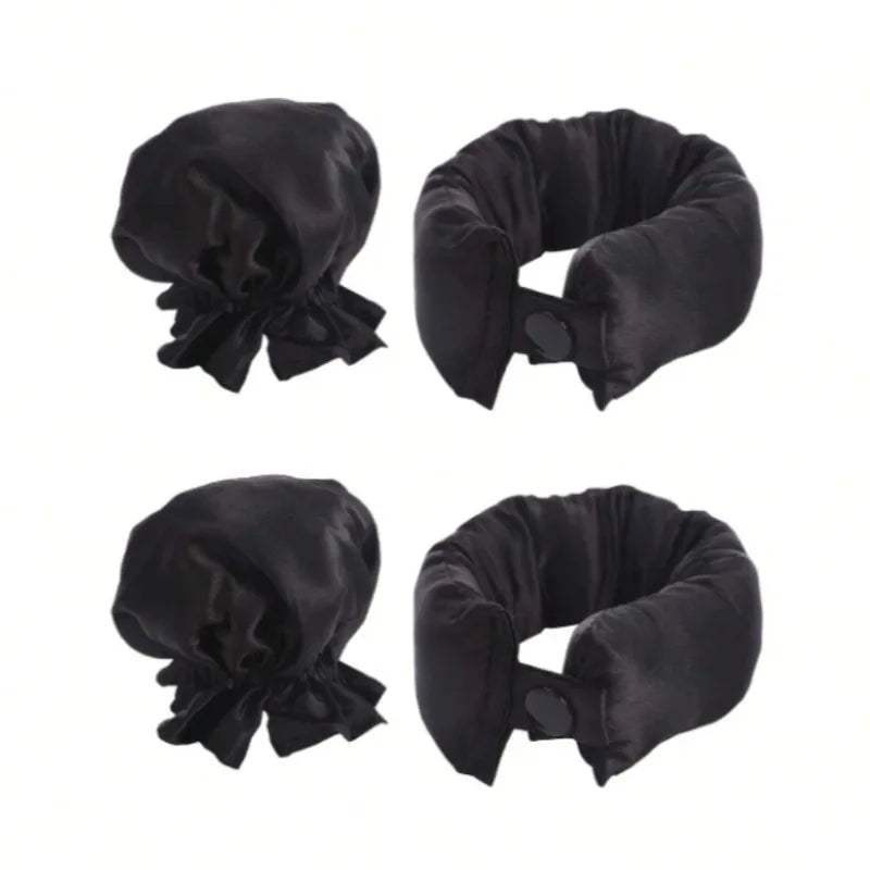 Rizadores de Satén sin Calor, Set 2/4/6 Piezas para Ondas Nocturnas