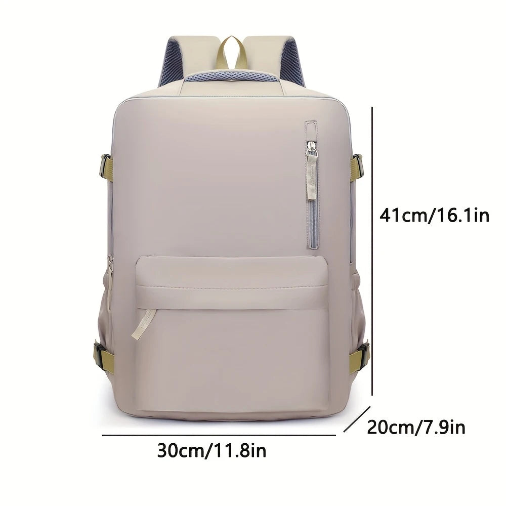 Mochila de Viaje Aprobada por Aerolíneas con Compartimento PC