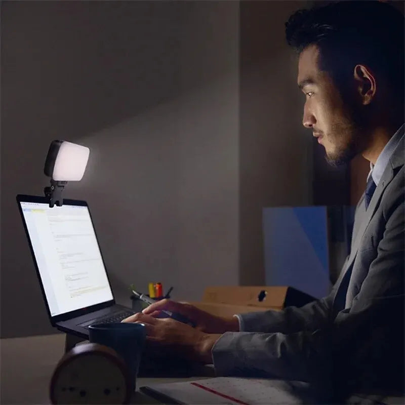Mini Luz LED de Relleno Portátil para Video y Selfie