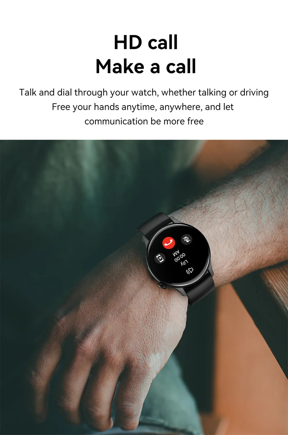 Reloj Inteligente NFC para Mujer con AMOLED, GPS y Llamadas Bluetooth