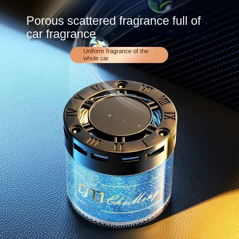 Crema aromática sólida montada en el coche con una fragancia ligera y duradera, así como fragancia floral Osmanthus para Interior De