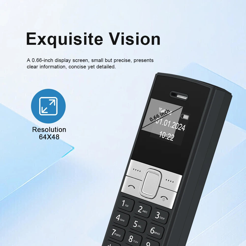 SERVO BM150-teléfono móvil con funciones súper pequeñas, 2 SIM, marcación de velocidad en espera, registro de llamadas automático, lista negra, Mini botón, teléfonos más pequeños