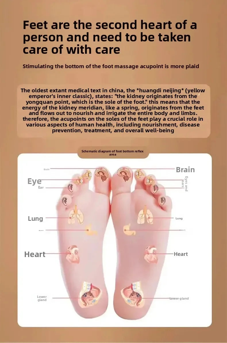 Pantuflas de masaje con acupresión magnética antideslizantes para baño