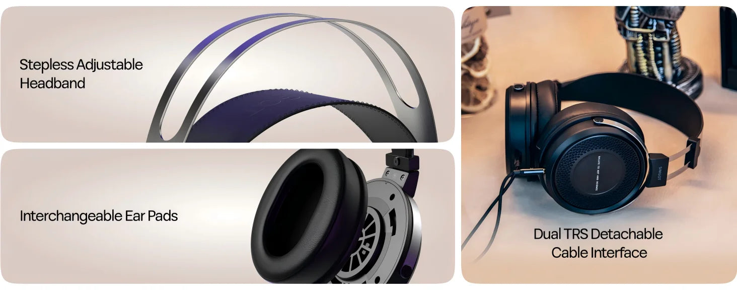 Auriculares SIMGOT EP5 Driver Dinámico 50mm Hi-Fi Over-Ear