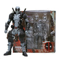 INCREDIBLE YAMAGUCHI Deadpool & Wolverine 2,0 figura de acción gris mutantes articulación móvil KAIYODO Wade modelo película juguetes para niños regalo