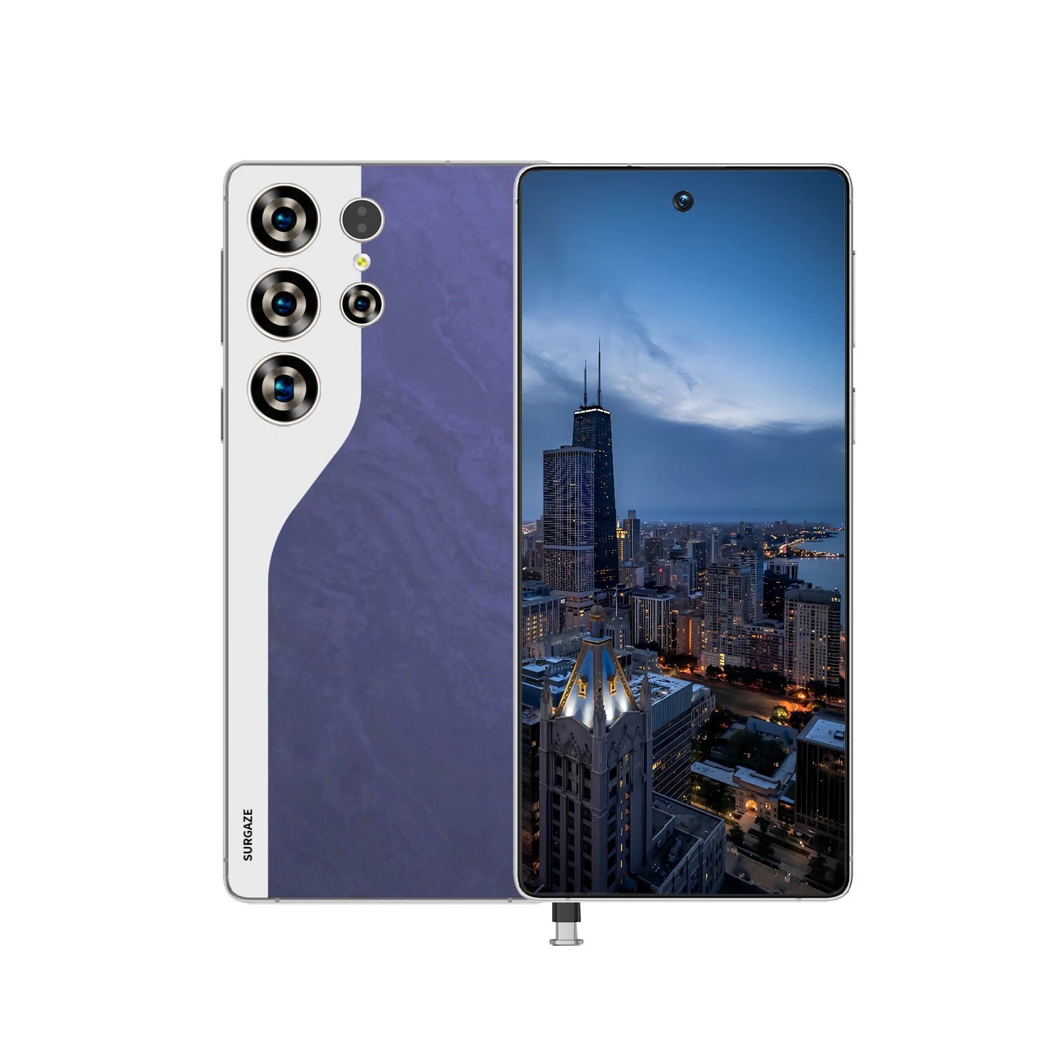 SURGAZE NUEVO 2026 S25 Ultra, Teléfono Inteligente Original, 5G, Batería de 5300 mAh, Pantalla de 6.6 Pulgadas, Versión Global