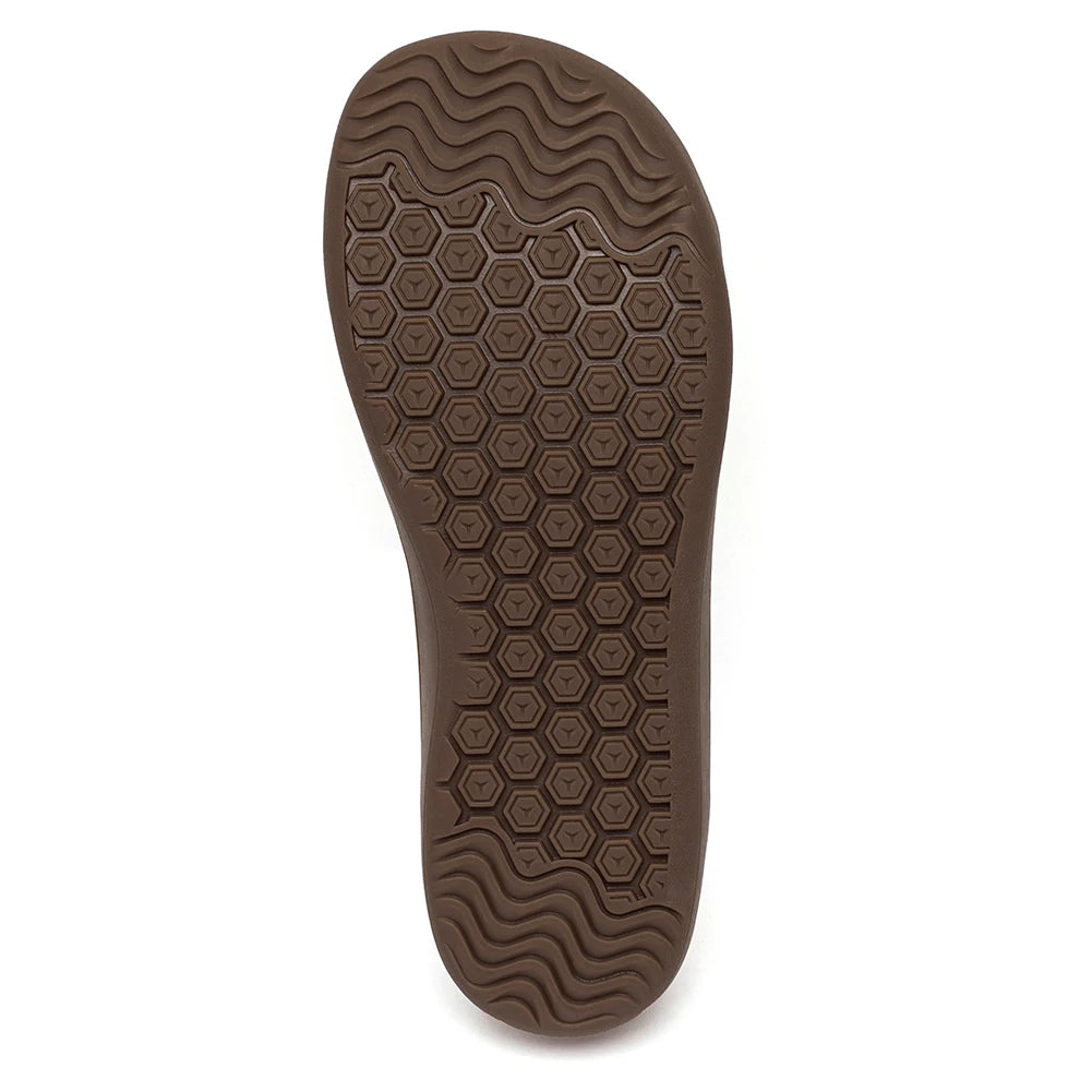 HOBIBEAR zapatos descalzos Unisex punta ancha zapatillas de deporte de cuero Artificial Zero Drop Slip On zapatos cómodos ligeros al aire libre