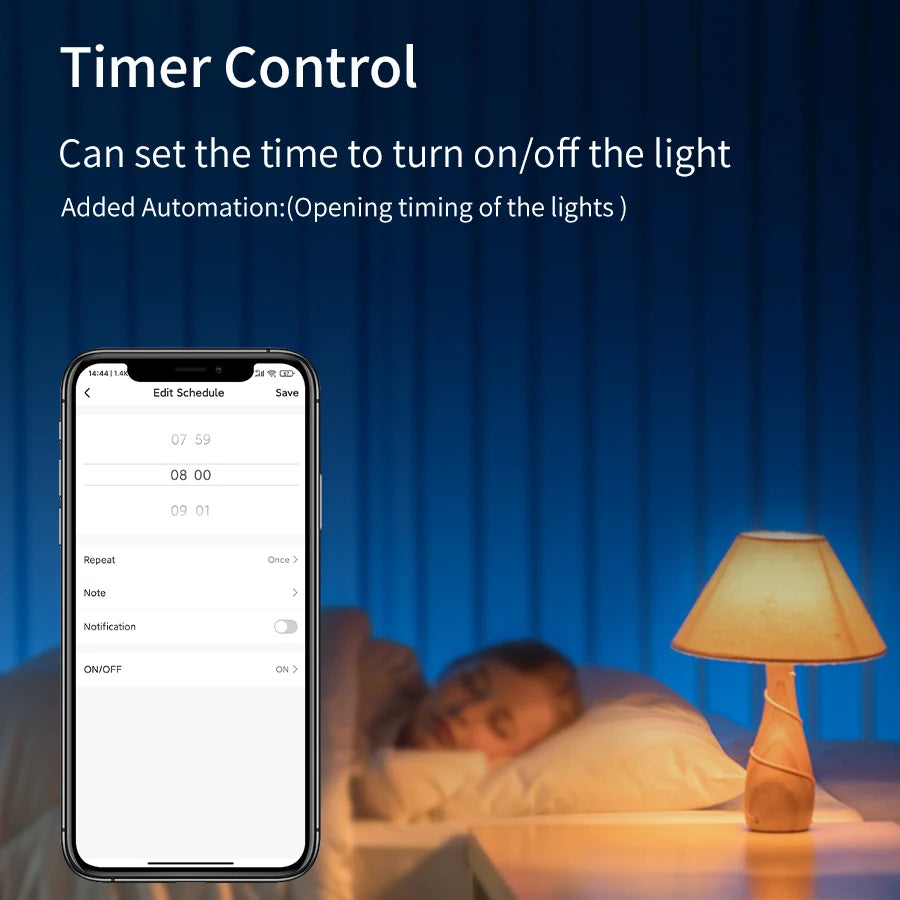 Bombilla LED Inteligente WiFi Tuya con Control de Voz