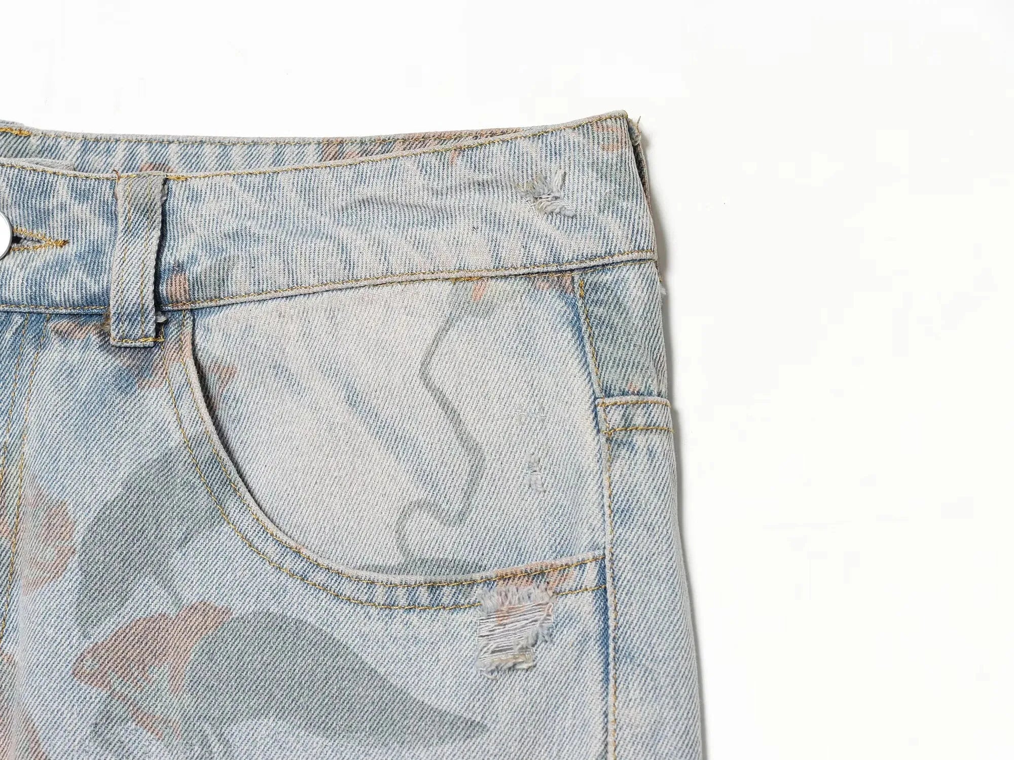 Pantalones Vaqueros Holgados de Cintura Baja