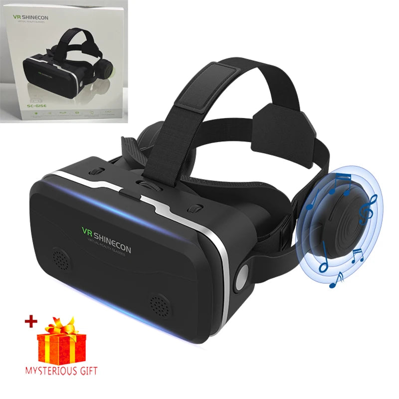 Gafas de realidad Virtual VR, dispositivos de auriculares 3D, lentes para casco Viar, inteligentes para teléfonos inteligentes, auriculares para teléfono móvil Realidade