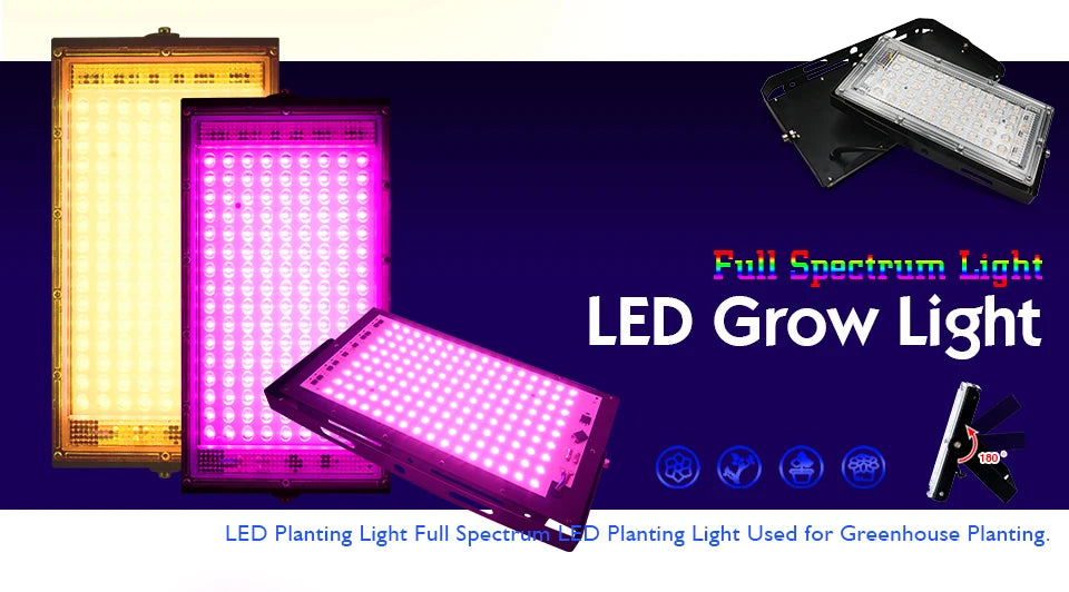 Reflector LED 50W 100W IP65 Impermeable para Interior y Exterior