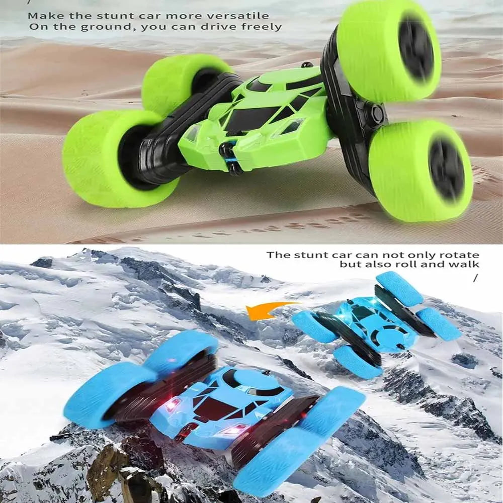 Coche Acrobático RC 2.4 GHz, Deriva, Doble Cara, Acrobacias Todoterreno