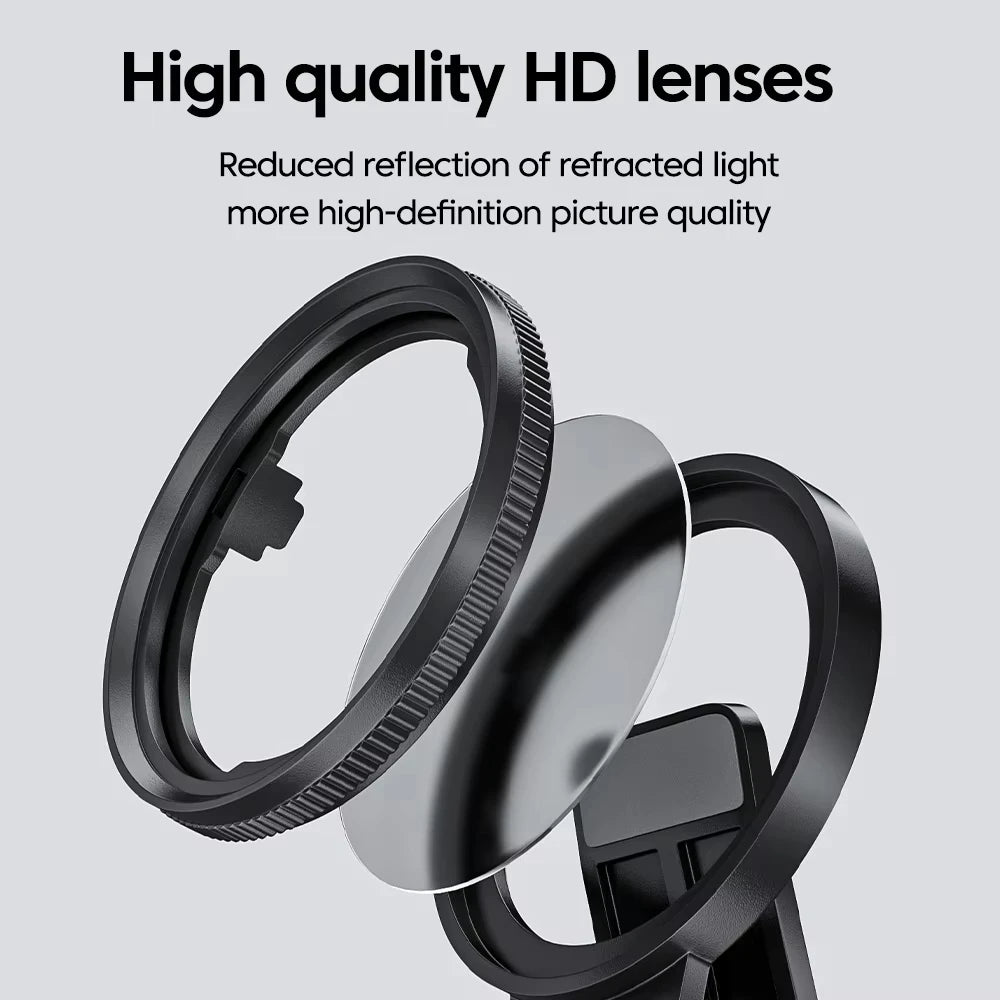 Filtro Polarizador CPL 52MM con Clip para Teléfono Móvil